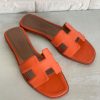 Hermes Oran Sandals - Πορτοκαλί