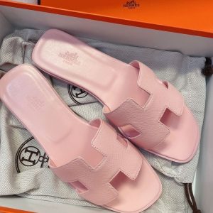Hermes Oran Sandals - Ρoζ