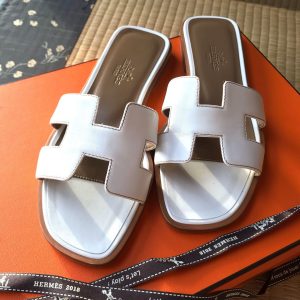 Hermes Oran Sandals - Άσπρο
