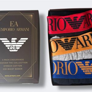 3 Pack Μποξεράκια Armani