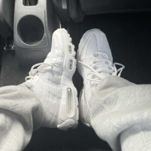 Alternative view of Nike Air Max 95 Άσπρα